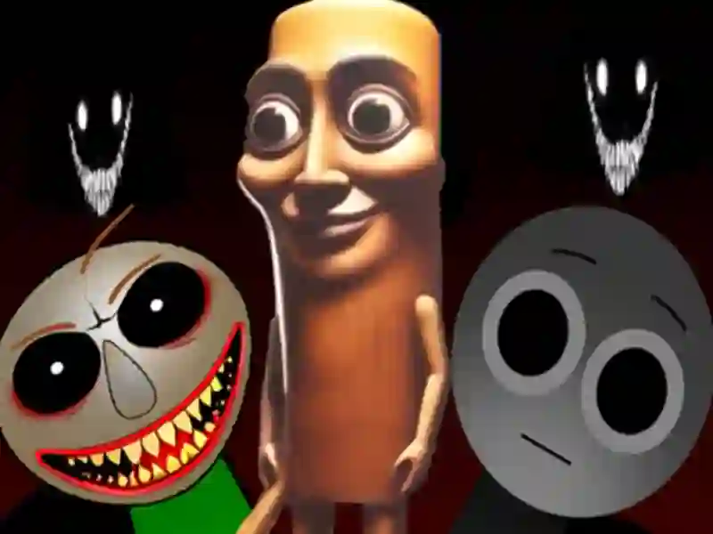 Jwèt Sprunki Tung Sahur sou entènèt