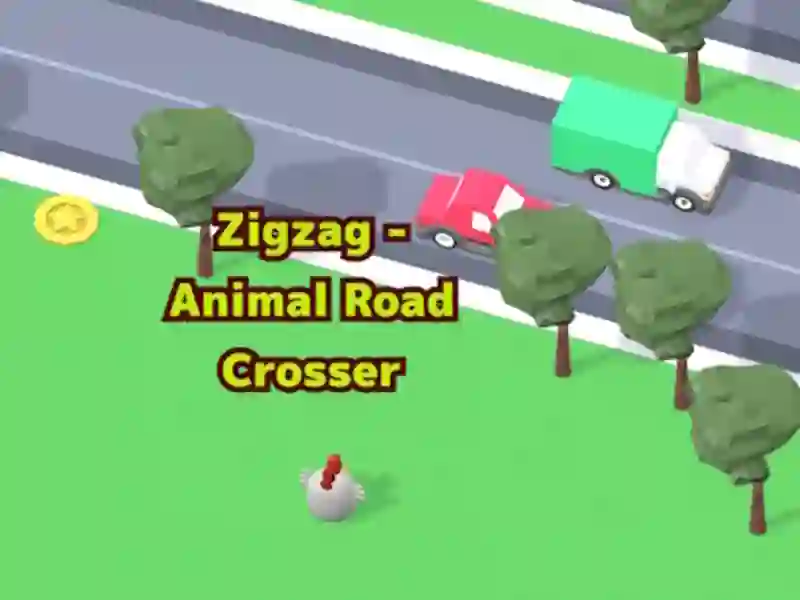 Jwèt ZigZag Animal Road sou entènèt Jwèt ZigZag Animal Road sou entènèt