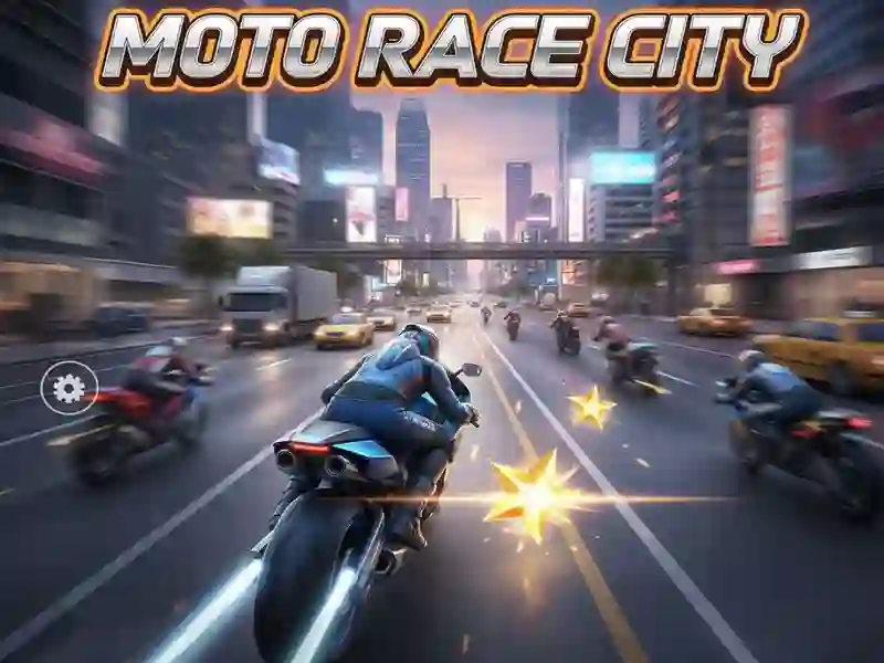 Jwèt Jwèt Moto Ras City sou entènèt