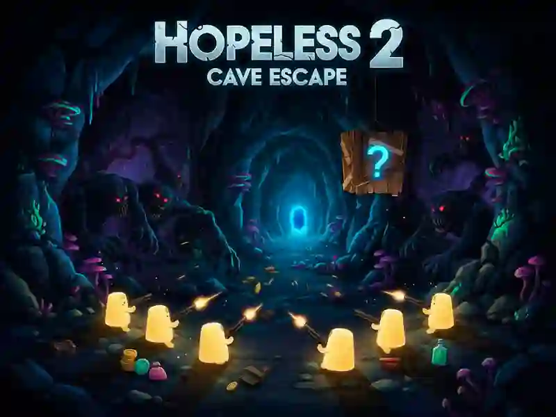 Jwèt Sou entènèt jwèt Hopeless 2: Cave chape sou entènèt
