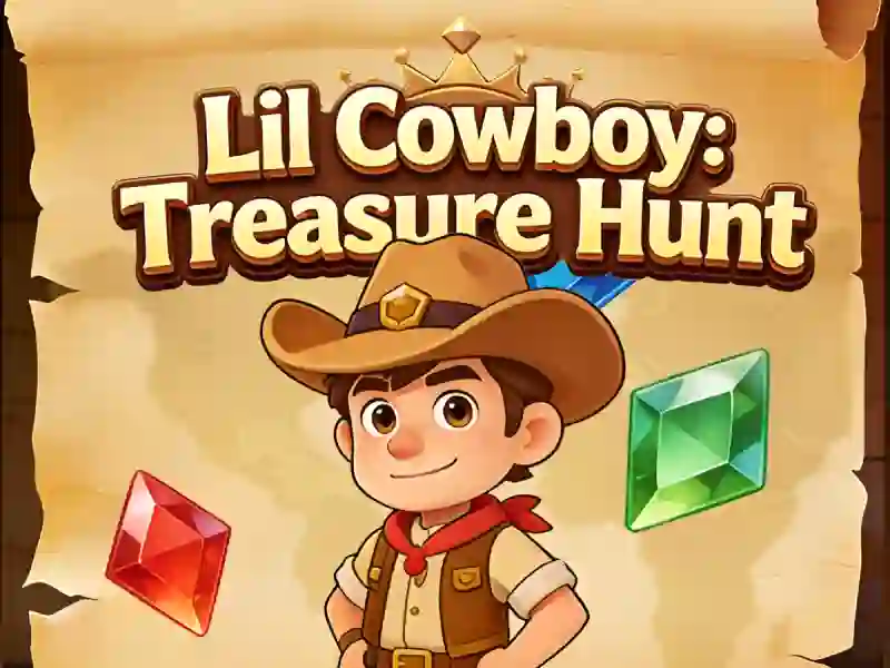 Jwèt Sou entènèt jwèt Lil Cowboy: Treasure Hunt sou entènèt