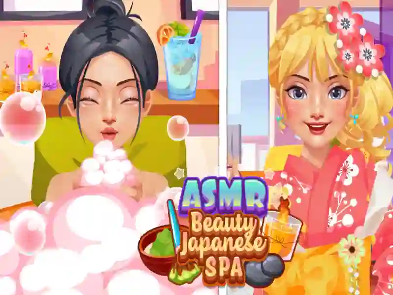 Jwèt Asmr bote spa Japonè sou entènèt