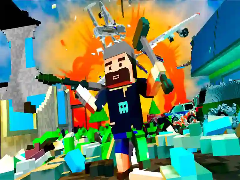 Jwèt Sandboks destriksyon teardown sou entènèt