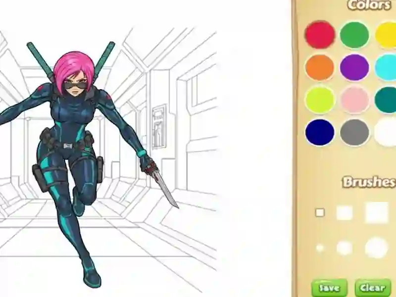 Jwèt Liv koloran mechan pou timoun yo sou entènèt