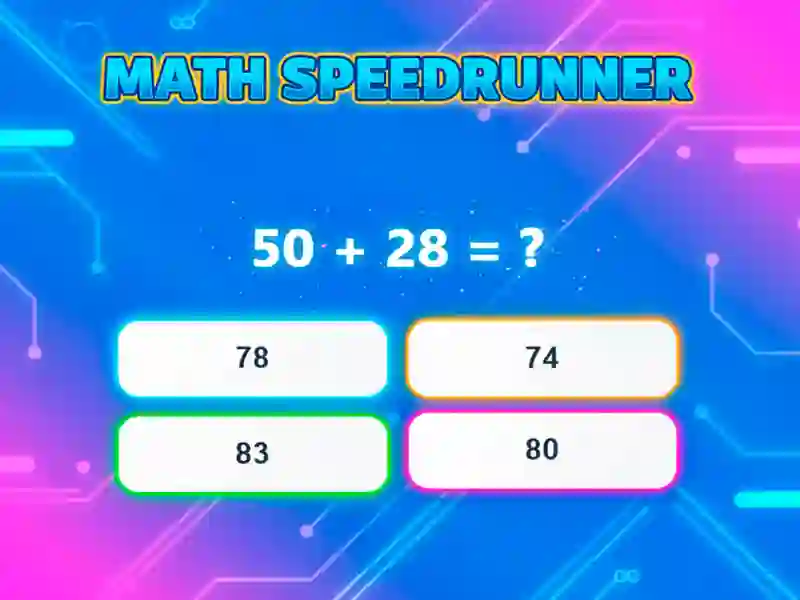 Jwèt Math Speedrunner sou entènèt