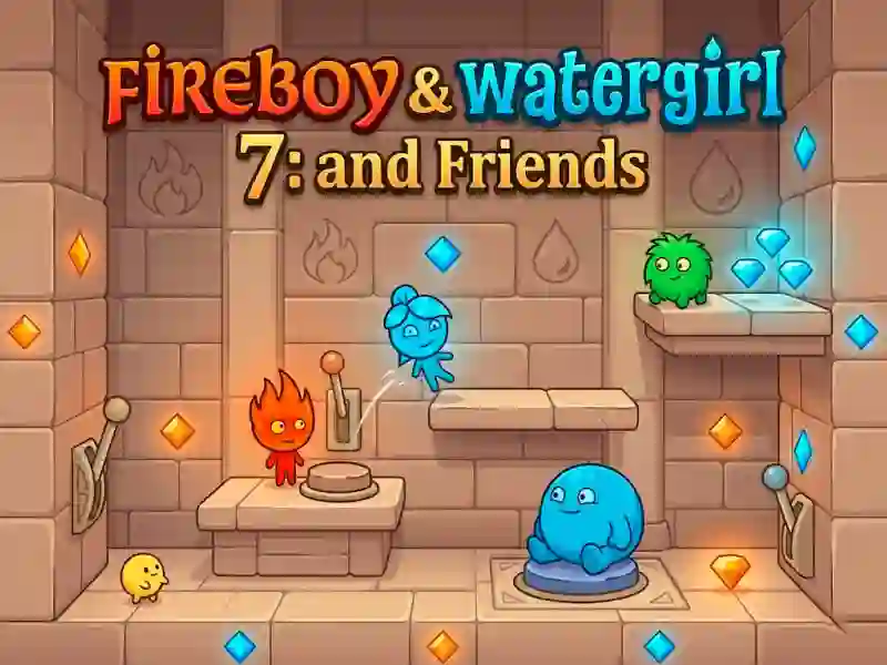 Jwèt Fireboy & Watergirl 7: and Friends sou entènèt