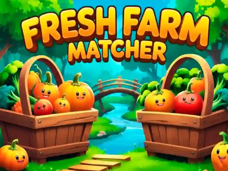 Jwèt Sou entènèt jwèt Fresh Farm Matcher sou entènèt
