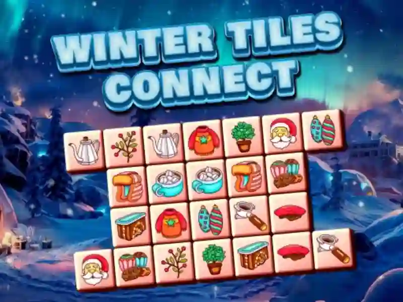 Jwèt Winter Tile Konekte sou entènèt