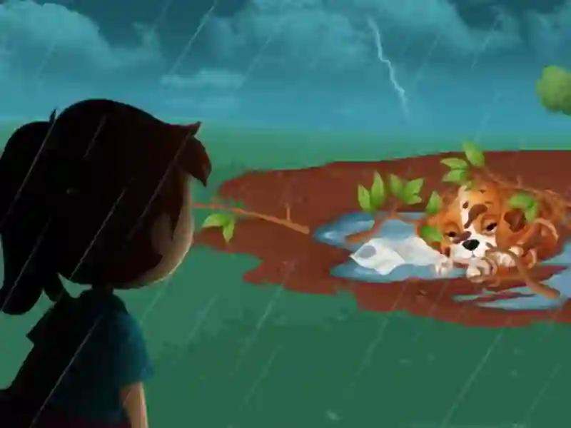 Jwèt Pèdi Puppy Sekou sou entènèt