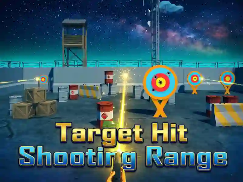 Jwèt Target Hit Shooting Range sou entènèt