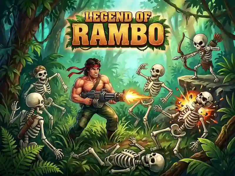 Jwèt legend of Rambo sou entènèt