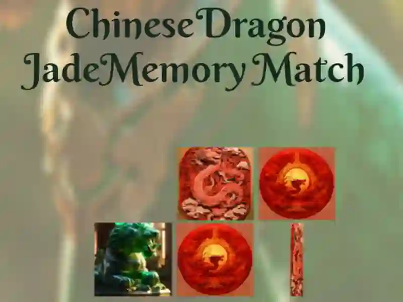 Jwèt Chinwa dragon Jade matche ak memwa sou entènèt
