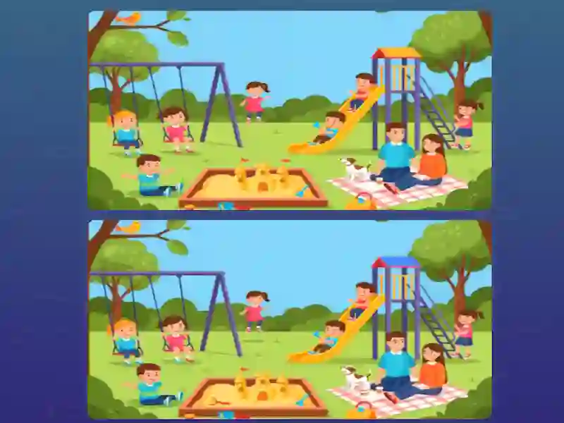 Jwèt Tach diferans lan diffsy 1 sou entènèt