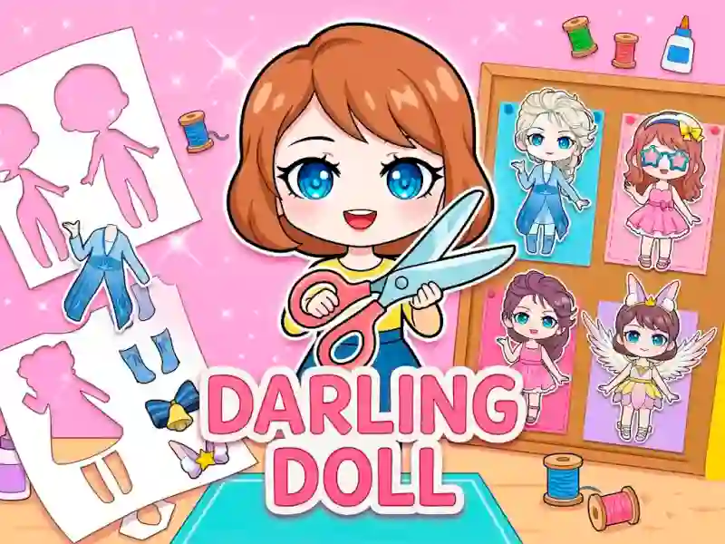 Jwèt Darling Doll sou entènèt