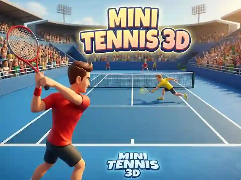 Jwèt Mini Tennis 3D sou entènèt