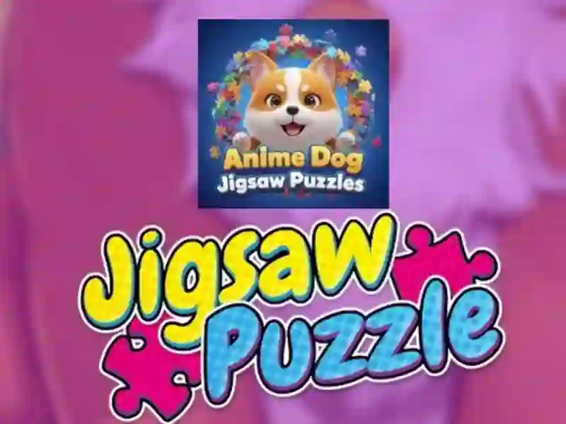 Jwèt Jwèt Jwèt kastèt Anime Dog Jigsaw sou entènèt