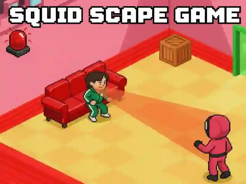 Jwèt Jwèt Squid Scape sou entènèt