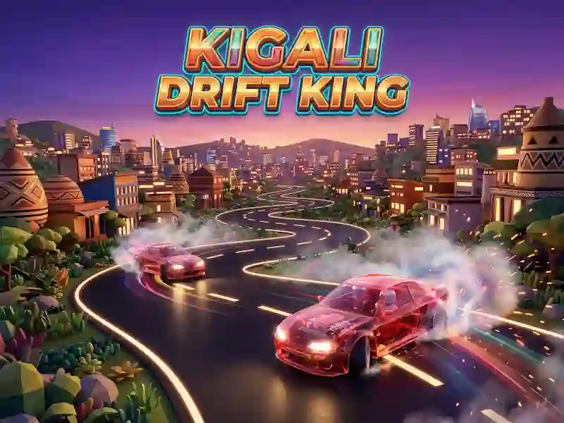 Jwèt Kigali Drift King sou entènèt