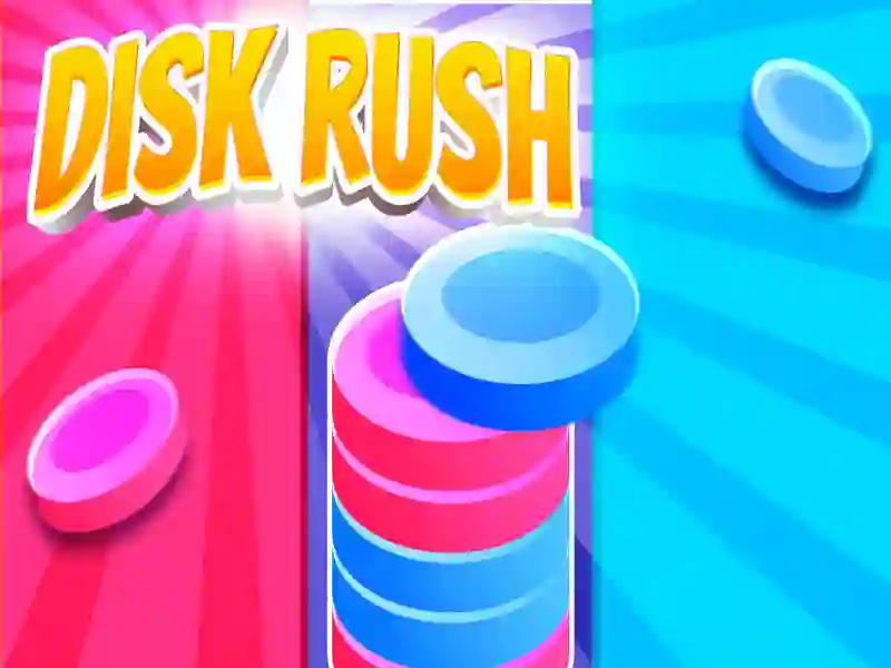 Jwèt Disk Rush sou entènèt