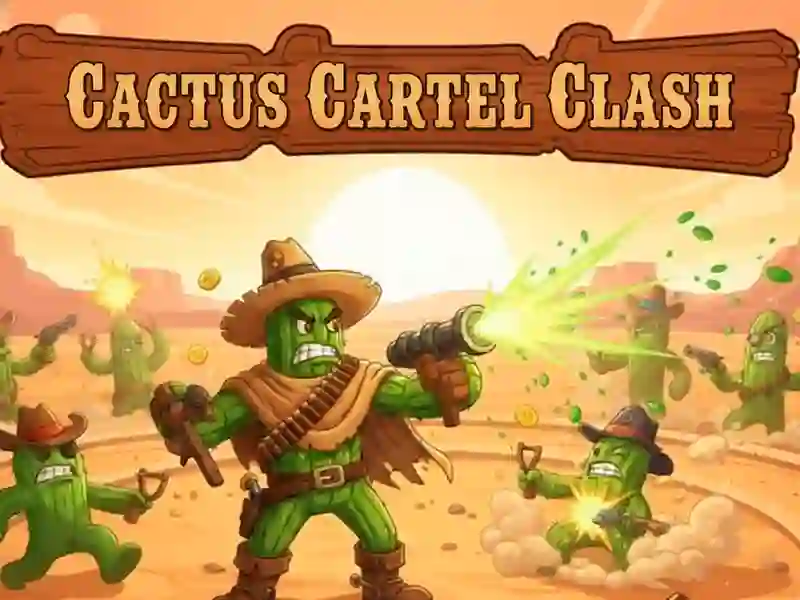 Jwèt Sou entènèt jwèt Cactus Cartel Clash sou entènèt