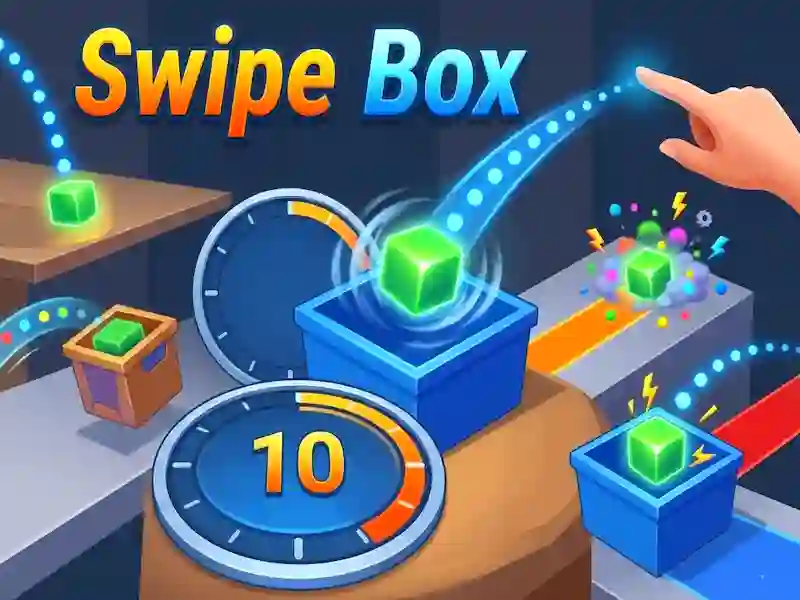Jwèt Swipe Box sou entènèt
