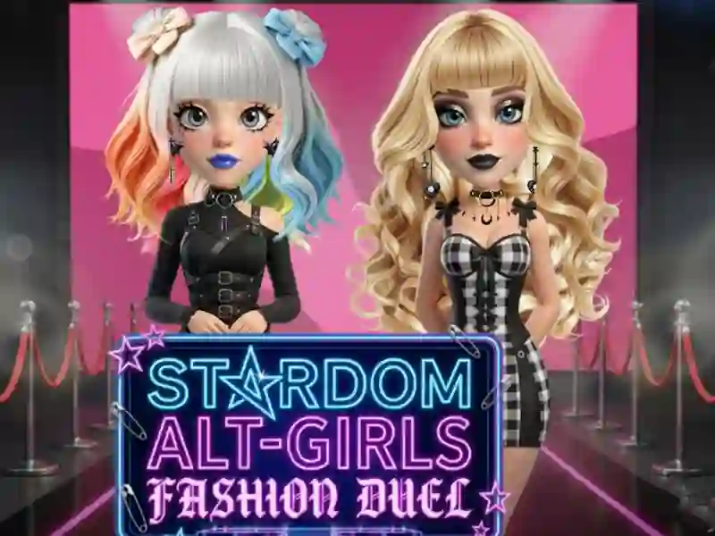 Jwèt Download jwèt la Stardom Alt Girls Fashion Duel sou entènèt