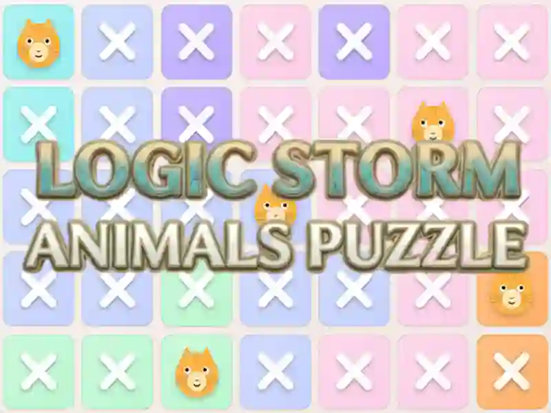 Jwèt Logic Storm: Animals Puzzle sou entènèt