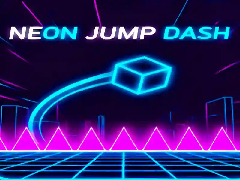 Jwèt Sou entènèt jwèt Neon Jump Dash sou entènèt