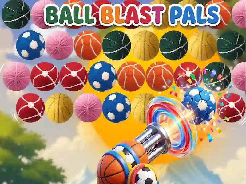 Jwèt Ball Blast Pals sou entènèt
