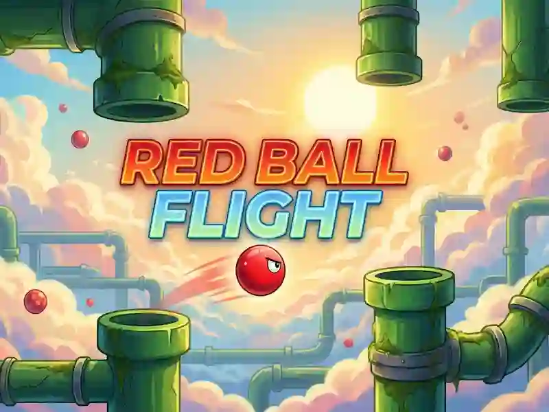 Jwèt Red Ball Flight sou entènèt