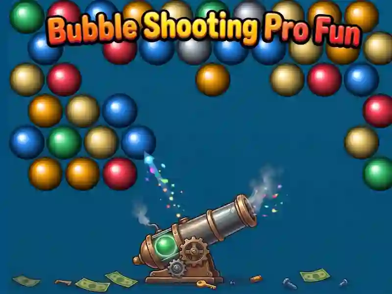 Jwèt Sou entènèt jwèt Bubble Shooting Pro Fun sou entènèt