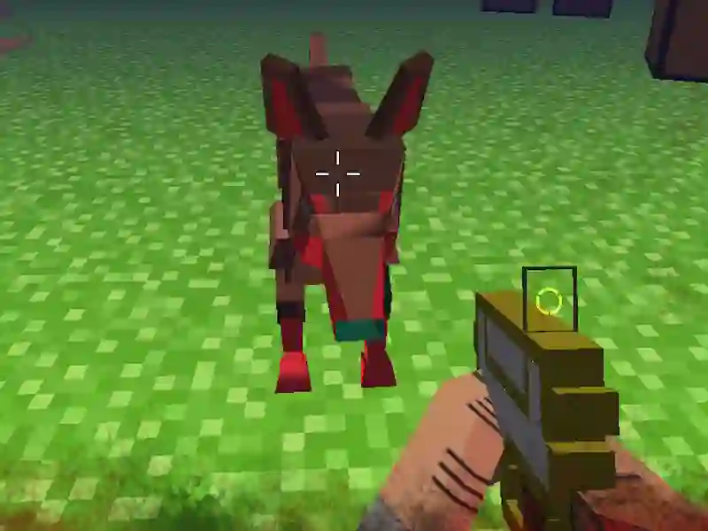 Jwèt Pixel zonbi siviv 2025 sou entènèt