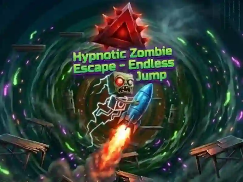 Jwèt Hypnotic Zombie Escape Endless Jump sou entènèt