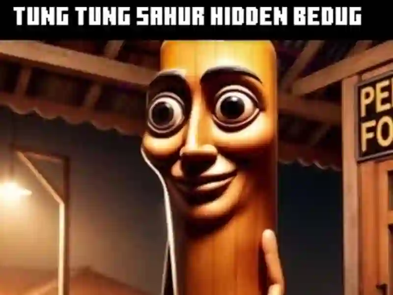 Jwèt Tung Tung Sahur Hidden Bedug sou entènèt