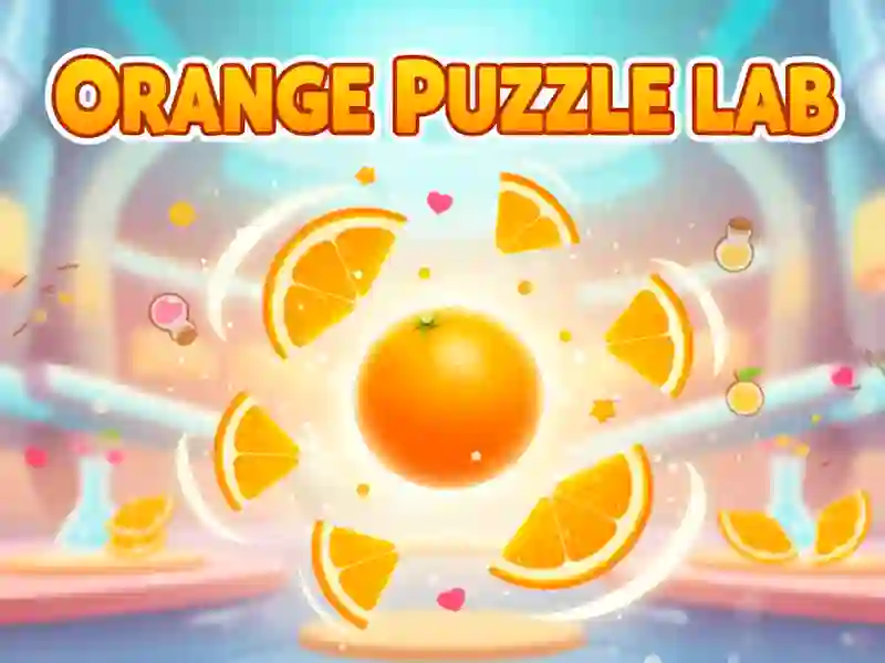 Jwèt Orange Puzzle Lab sou entènèt