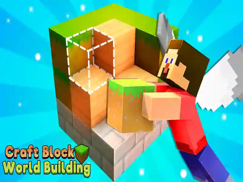 Jwèt Building Mondyal blòk Craft sou entènèt