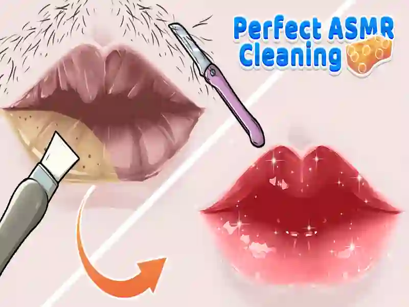 Jwèt Pafè netwayaj ASMR sou entènèt