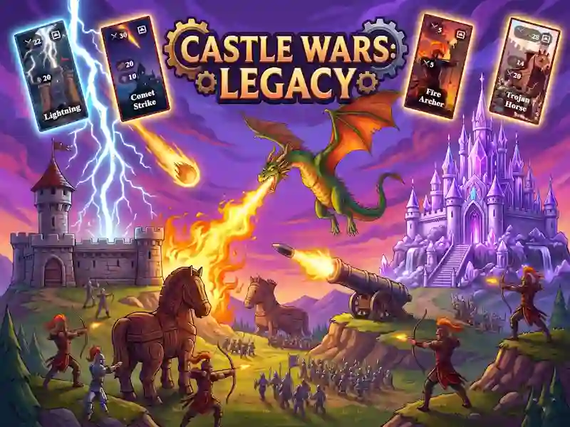 Jwèt Castle Wars: Legacy sou entènèt
