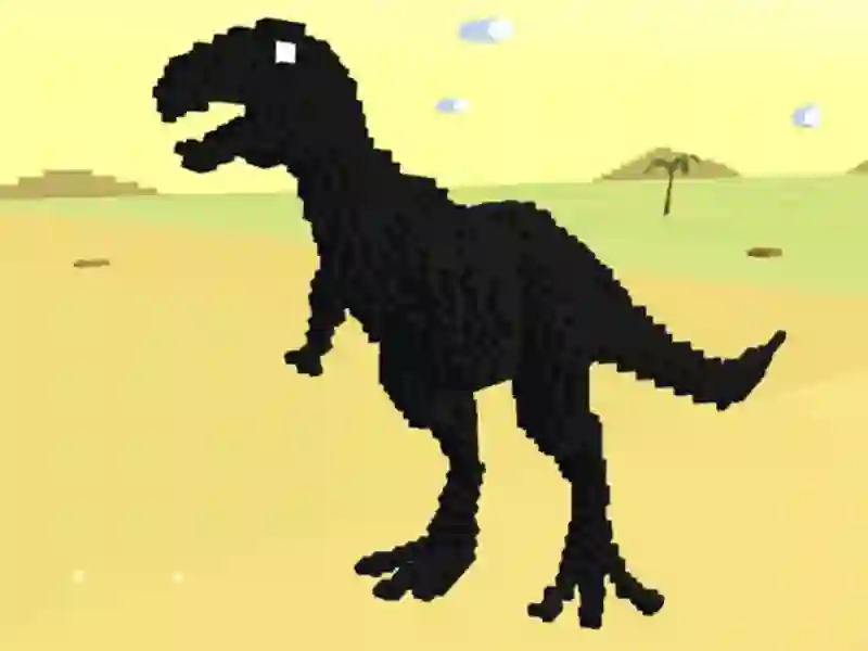 Jwèt Sou entènèt jwèt Dino T Rex 3D kouri sou entènèt