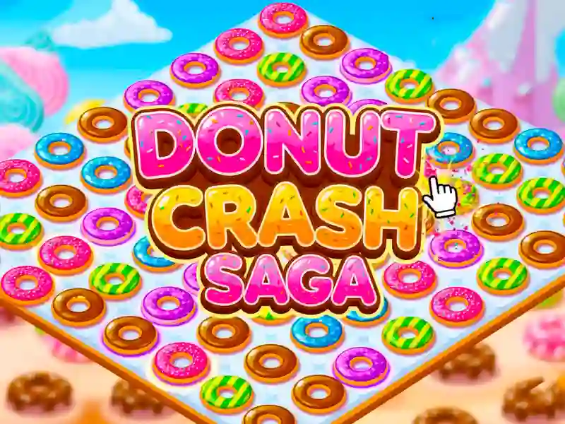 Jwèt Sou entènèt jwèt Donut Crash Saga sou entènèt