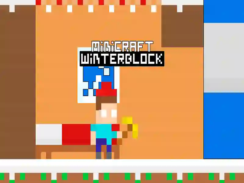 Jwèt Minicraft winterblock sou entènèt