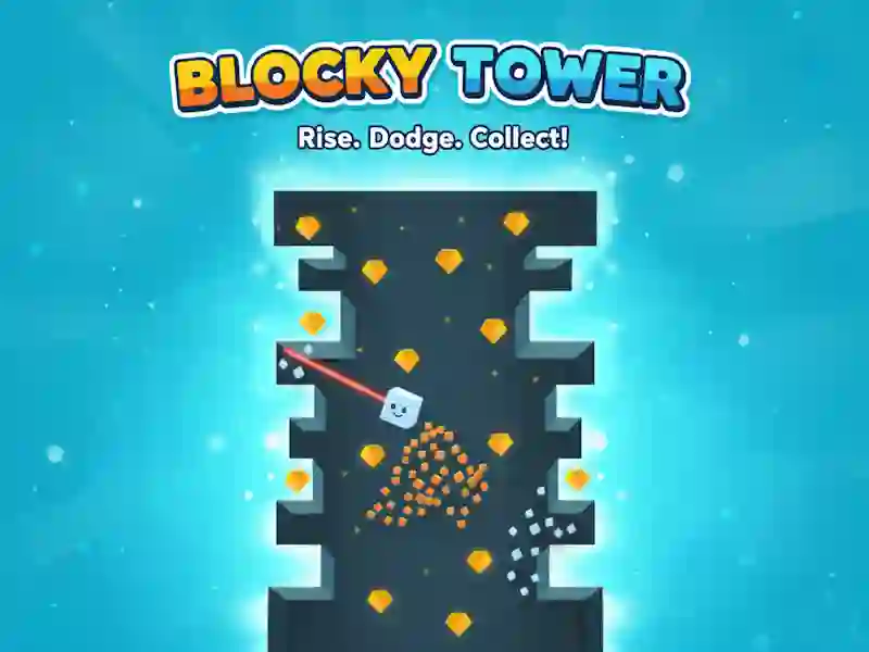 Jwèt Sou entènèt jwèt Blocky Tower sou entènèt