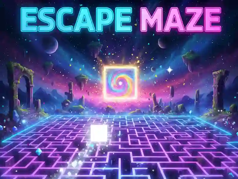 Jwèt Escape Maze sou entènèt