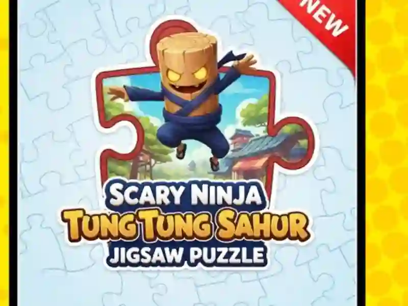 Jwèt Pè Ninja Tung Tung Sahur Jigsaw Devinèt sou entènèt