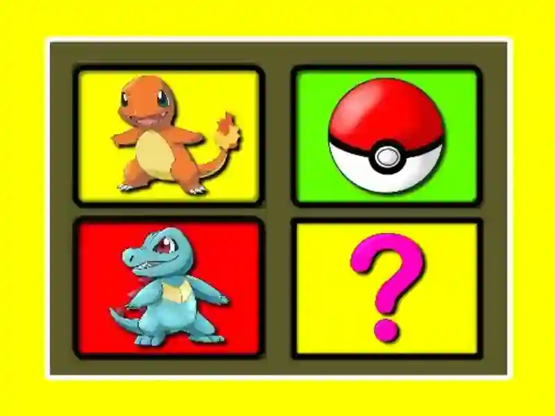 Jwèt Tan memwa pokemon sou entènèt