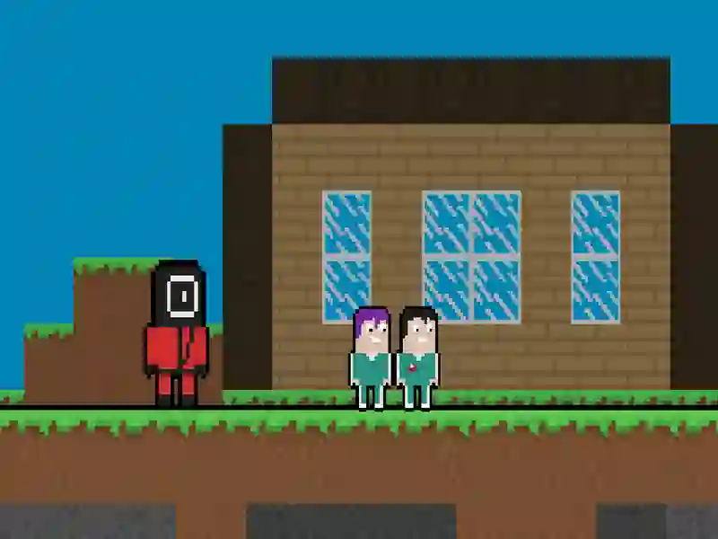 Jwèt Kalma chape men blockworld sou entènèt