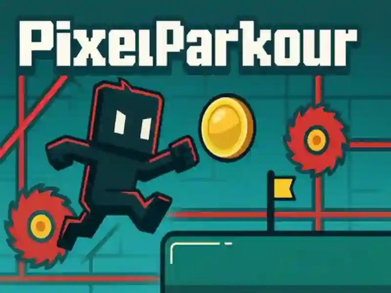 Jwèt Piksèl Parkour sou entènèt