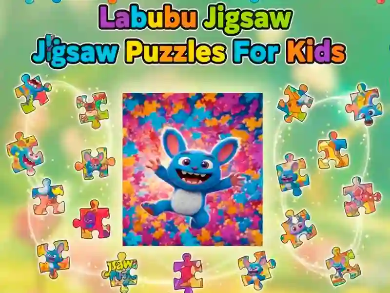 Jwèt Jwèt Labubu Jigsaw Puzzles pou timoun sou entènèt