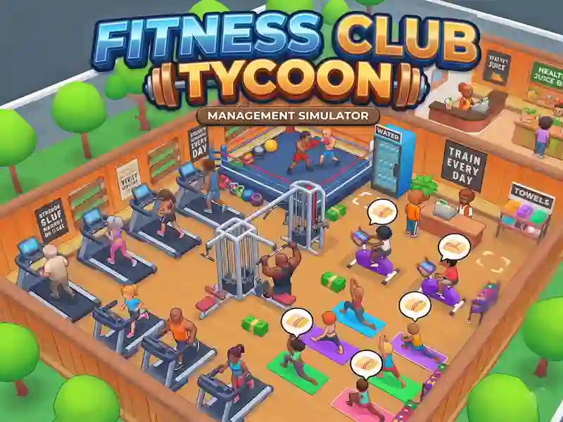 Jwèt Fitness Club Tycoon sou entènèt