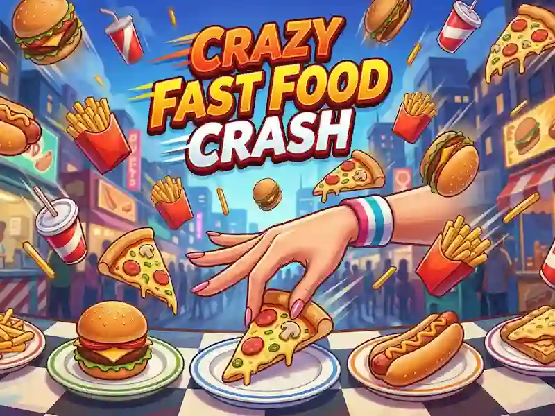 Jwèt Sou entènèt jwèt Crazy Fast Food Crazy sou entènèt